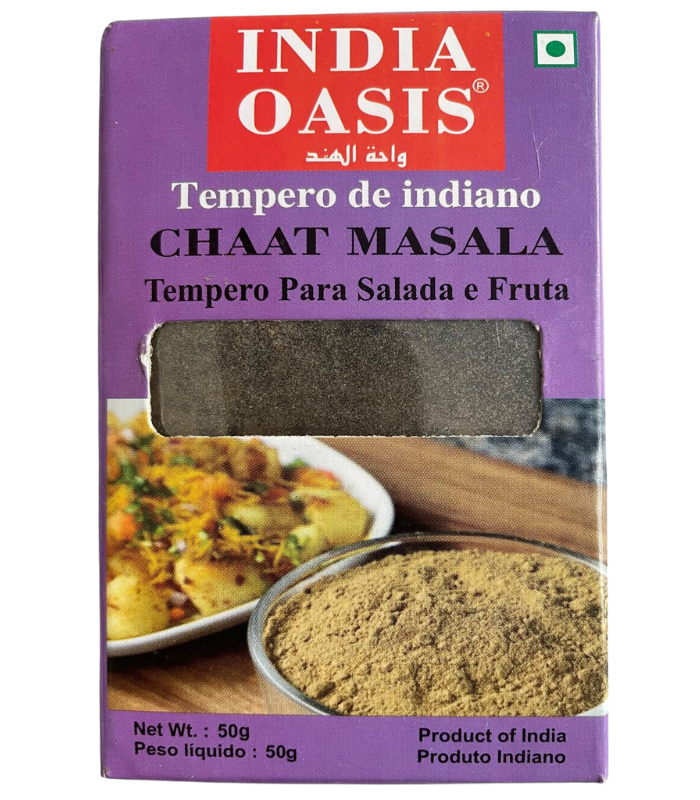 16 Chaat Masala India Oasis (50g) - Imagem 1