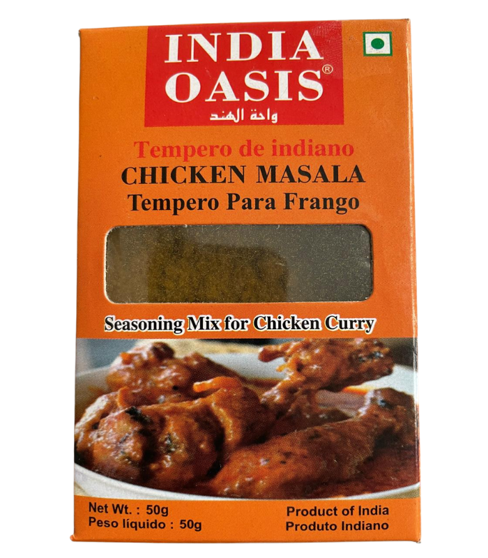19 Chicken Masala India Oasis (50g) - Imagem 1