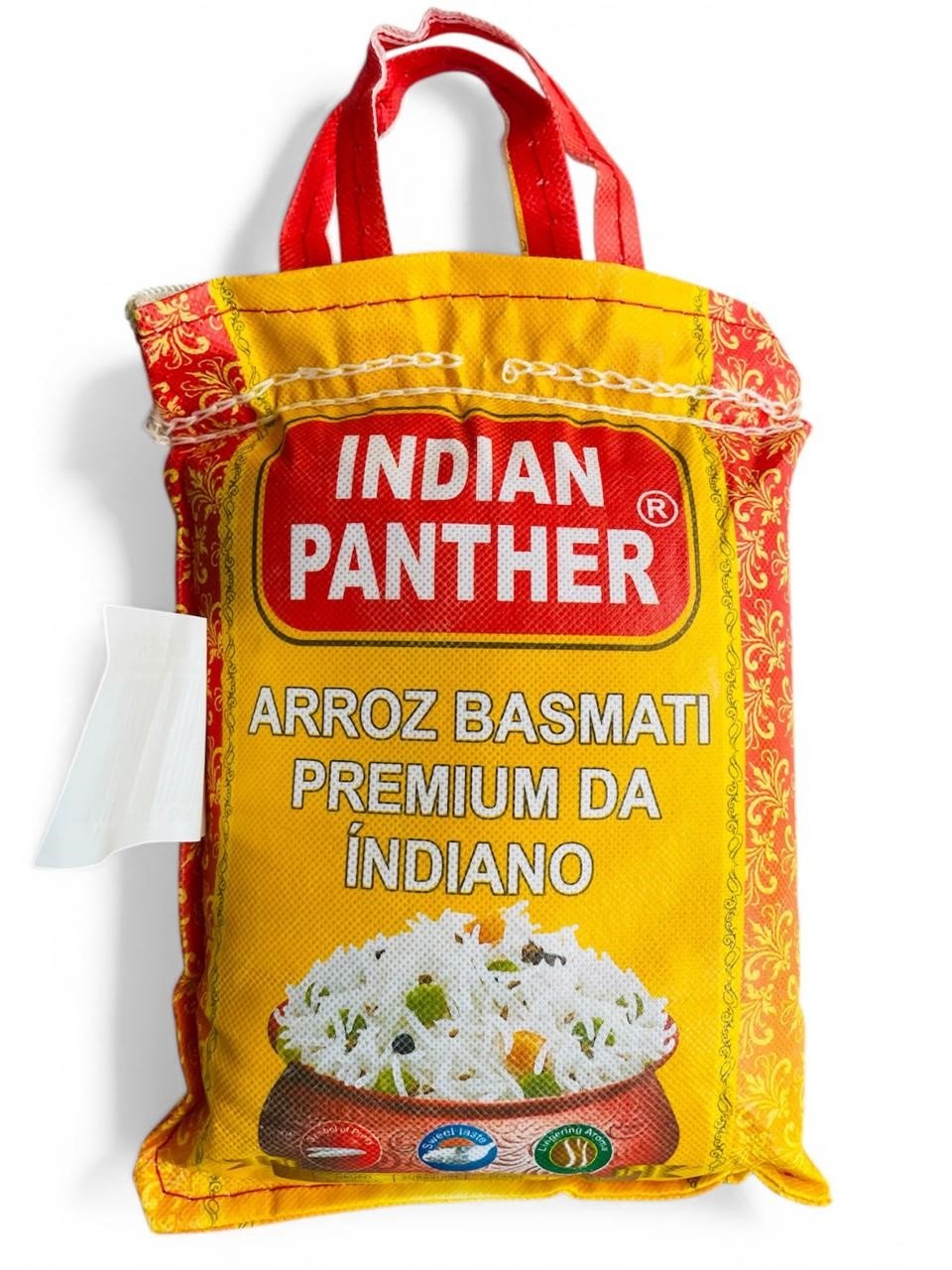 panther 1 Arroz Basamti Premium Indiano- 1kg - Imagem 1